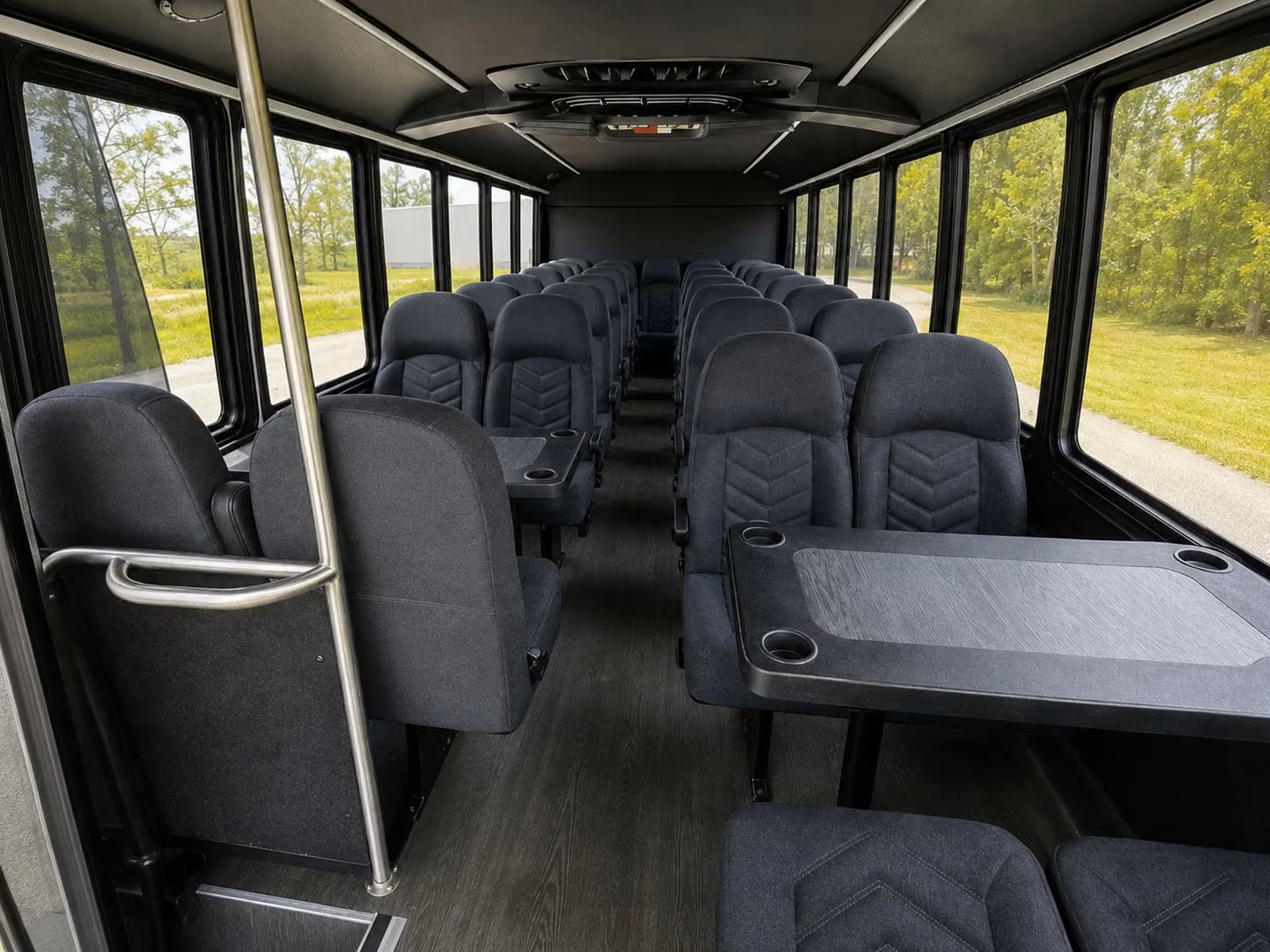 20 passenger minibus inside