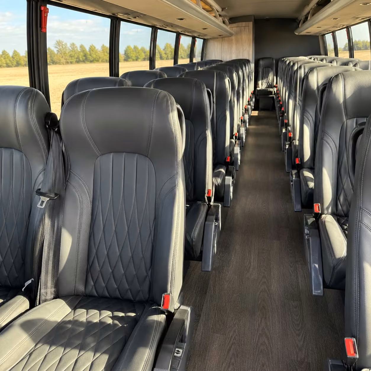 35 passenger minibus inside