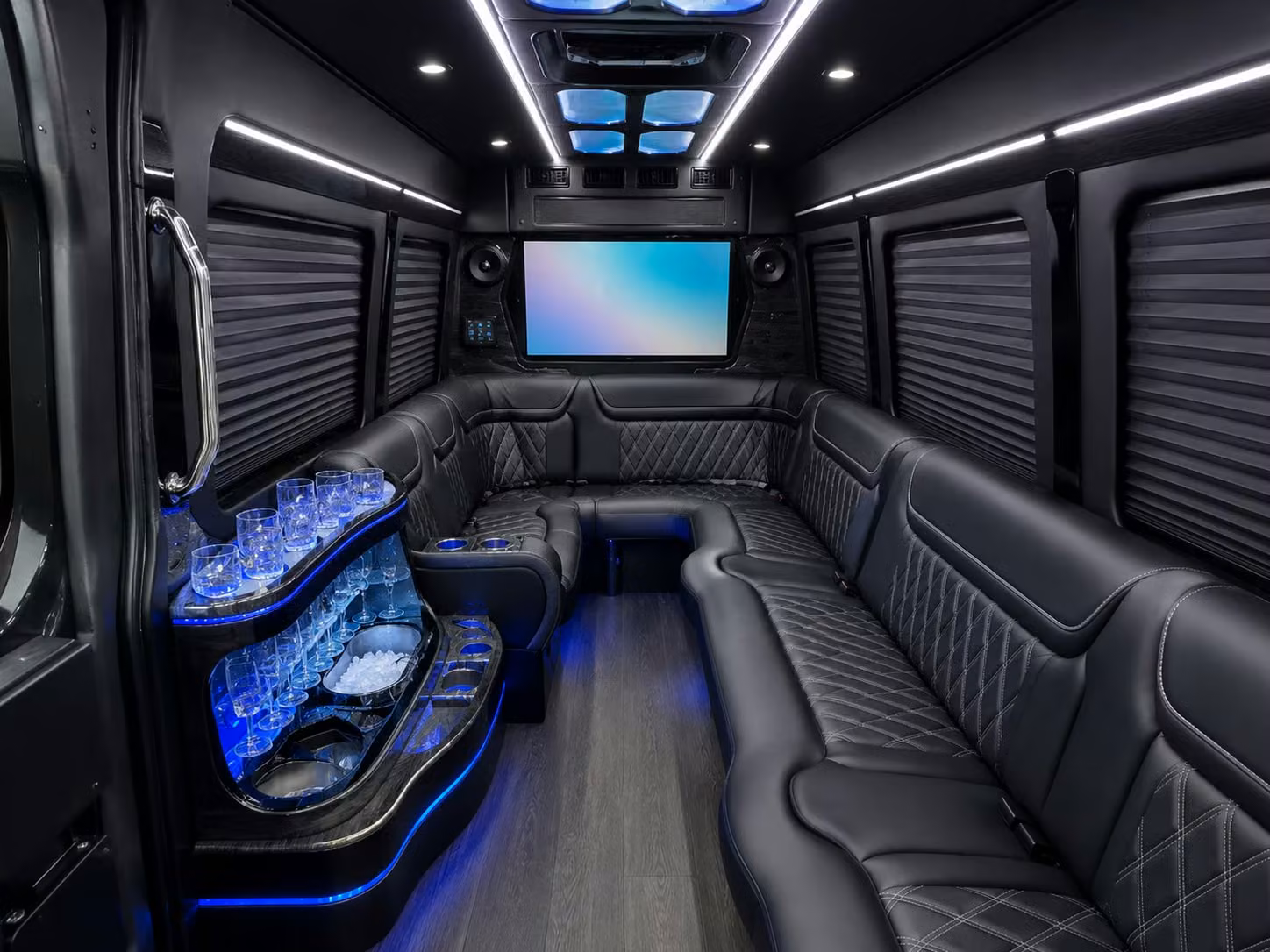 sports team and fan group transportation around redlands