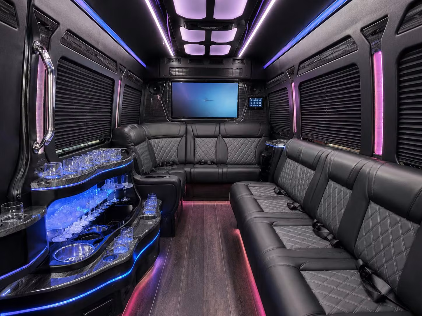 sprinter limousine inside