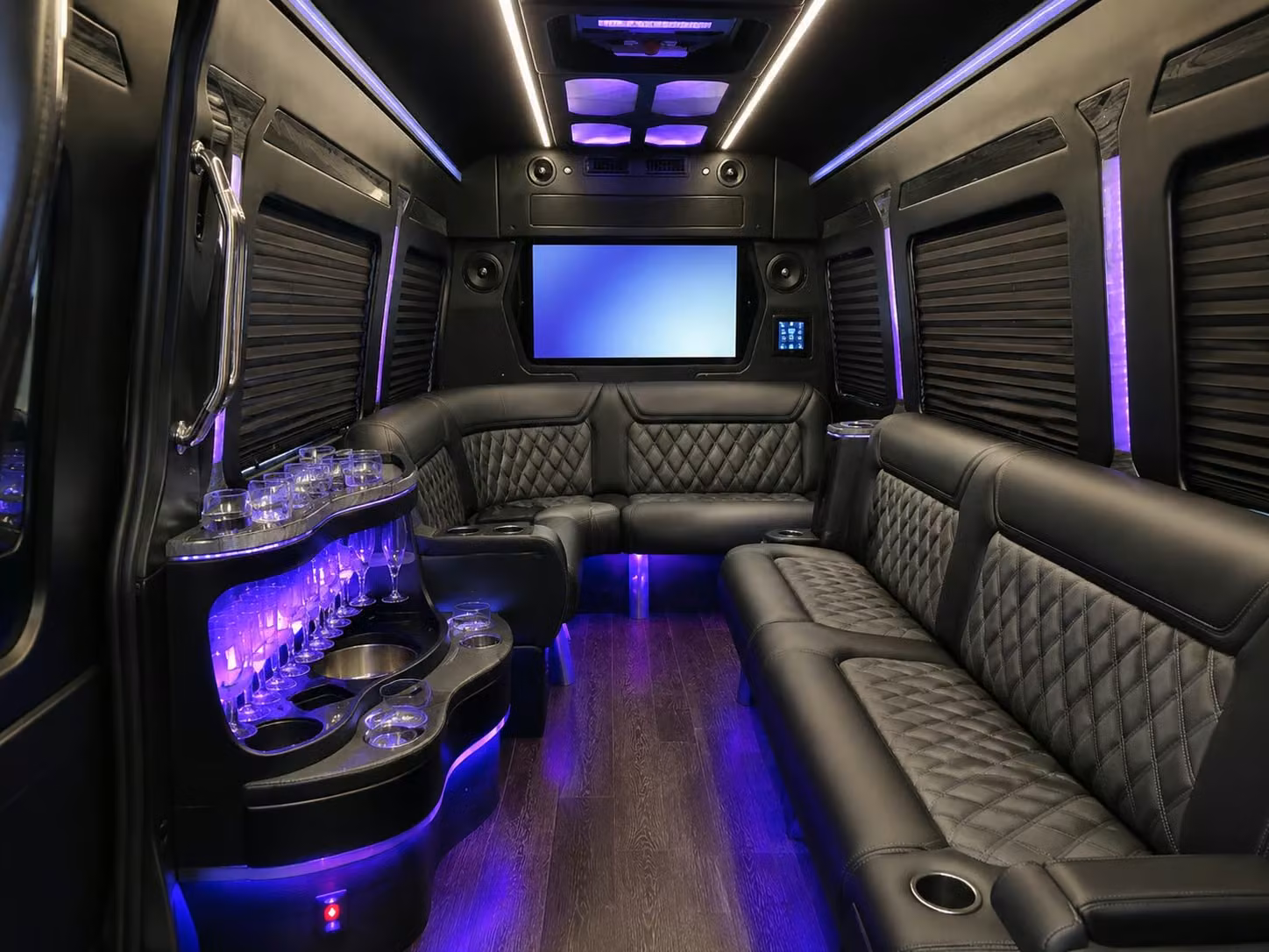 sprinter van and minibus rentals for redlands college campus tours
